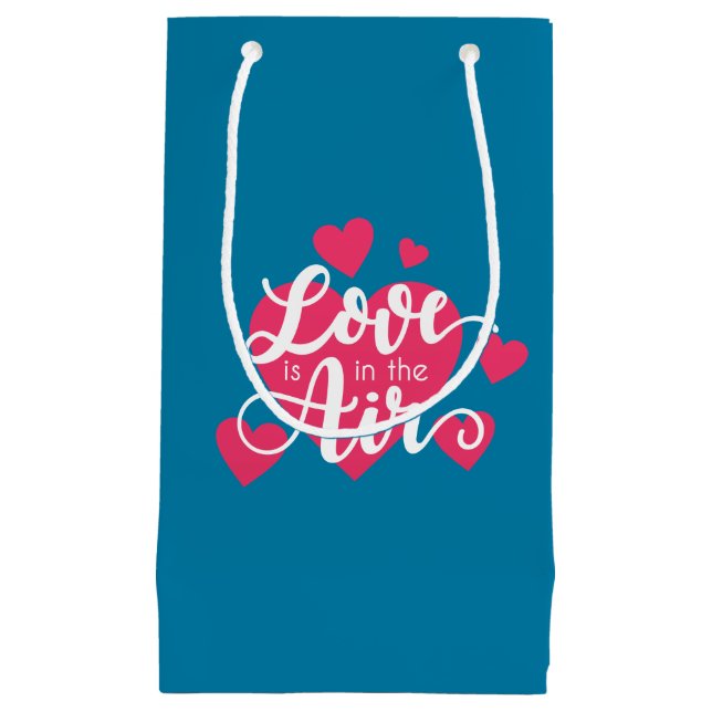 L'amour est à la Saint Valentin | Sac Cadeau (Devant)