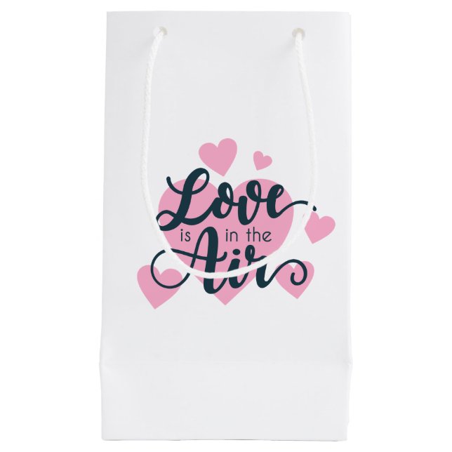 L'amour est à la Saint Valentin | Sac Cadeau (Devant)