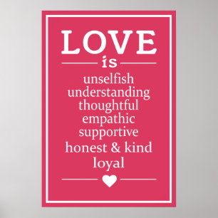 L'amour est ... affiche