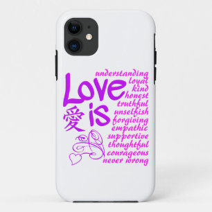 L'amour est ... coque iphone-Mate, personnalisable