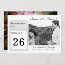 L'amour est dans Bloom Wedding Save The Date