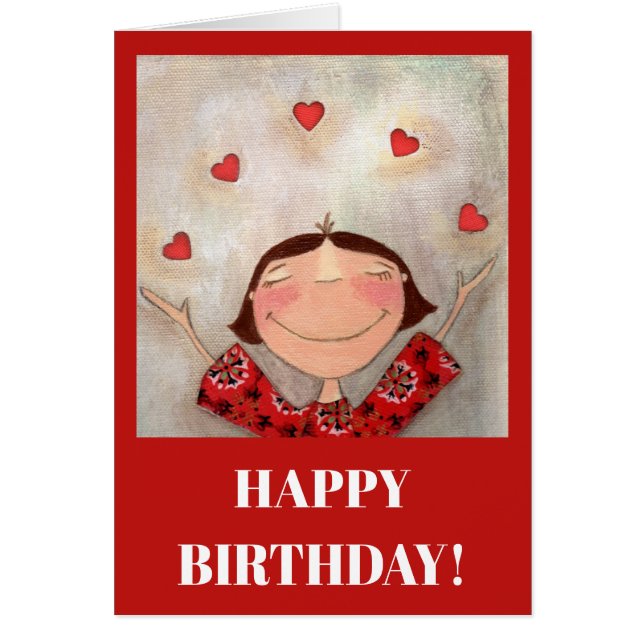 L'amour est dans l'air - Carte d'anniversaire (Devant)