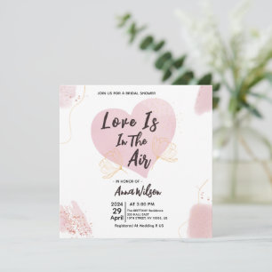 L'amour est dans l'air : invitations à une fête de