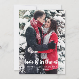 L'amour est dans l'air la carte de la Saint Valent