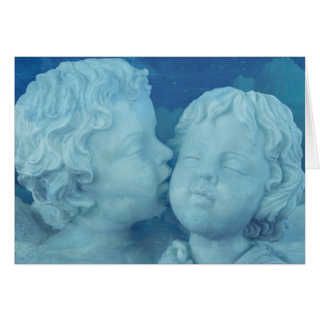 L'amour est dans le ciel, baisers en pierre (Devant horizontal)