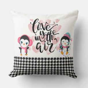 L'amour est dans le Coussin à air pingouin