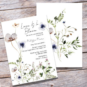 L'Amour Est En Fleur, Invitation À La Douche Nupti