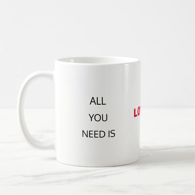 L'amour est Mug (Gauche)