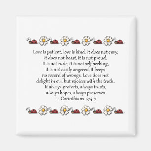L'amour est patient, l'amour est un aimant