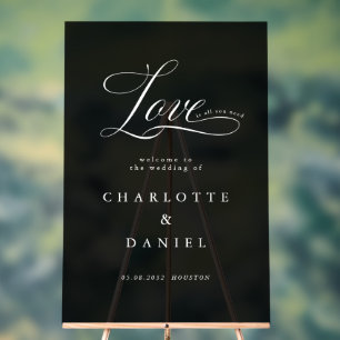 L'amour est tout ce dont vous avez besoin ! Élégan