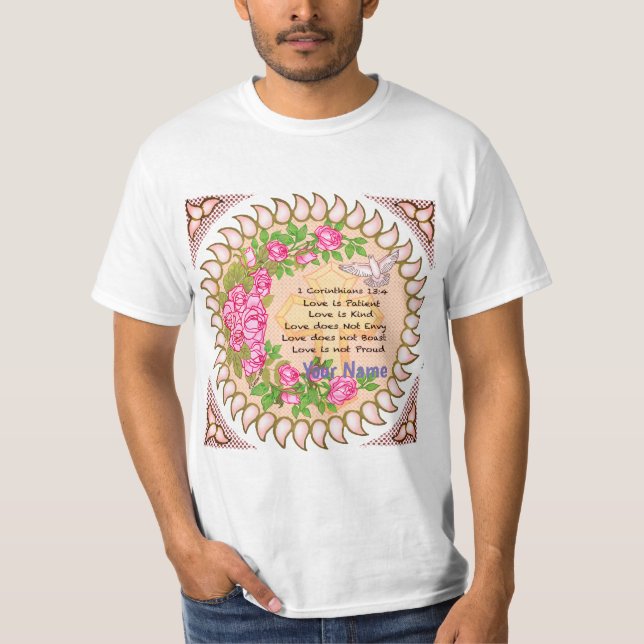 L'amour est un t-shirt patient (Devant)