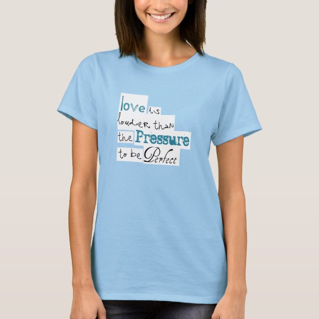 L'Amour Est Un T-shirt Plus Fort (Devant)
