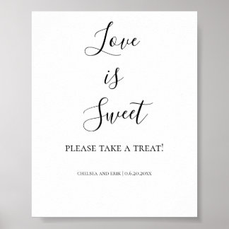 L'amour est une affiche douce