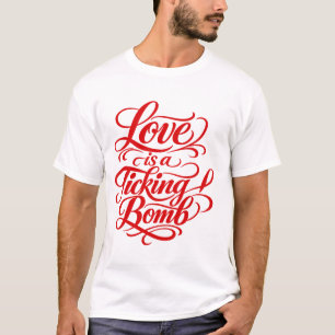 L'amour est une bombe à retardement – T-Shirt call