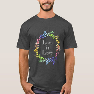 L'amour est une T-shirt de la Love Pride