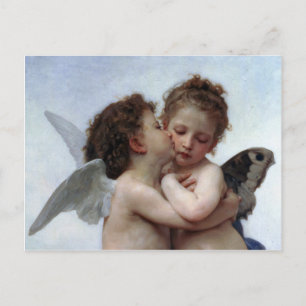 L'Amour et Psyché, Enfants - William Bouguereau Postkarte