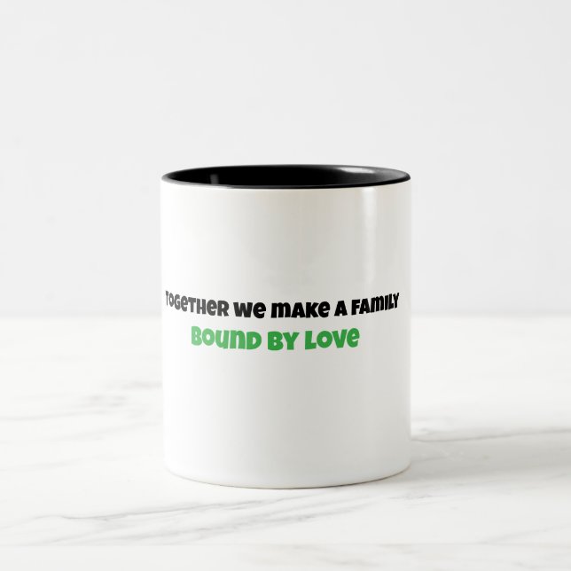 L'amour fait une famille - Mug (Centre)