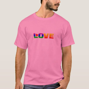 L'amour/liberté sonne le T-shirt