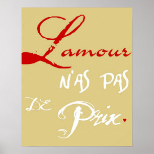 L'amour (Liebe ist Wertvoll) Poster