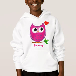 L'amour mignon de hibou personnalisé badine le