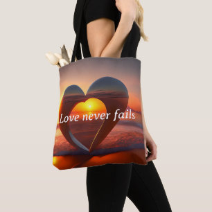 L'Amour Moyen Sac fourre-tout N'Échoue Jamais.