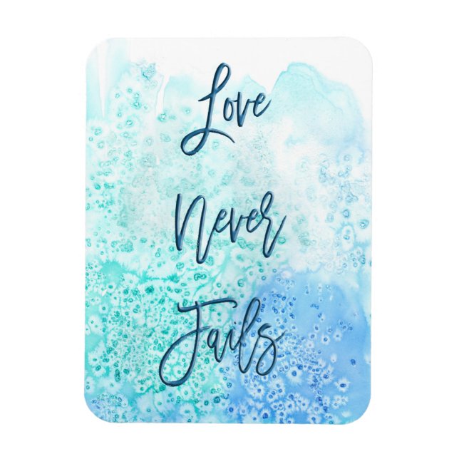 L'amour n'échoue jamais - Magnet (Vertical)