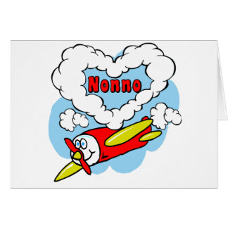 L'amour Nonno badine l'avion