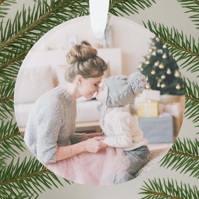 L'amour pour la paix et les câlins | Photo de Noël (Créateur téléchargé)