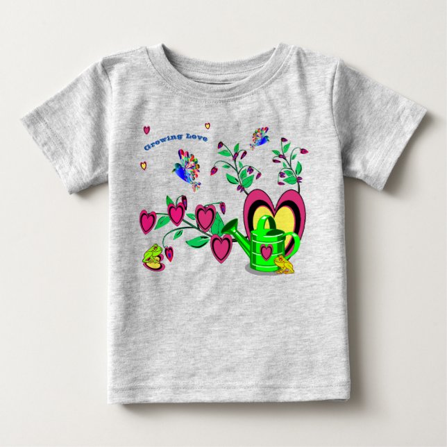 L'amour 'pour toujours' - T-Shirt bébé (Devant)
