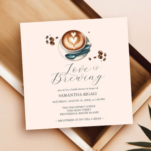 L'amour simple est de brasser des invitations de d