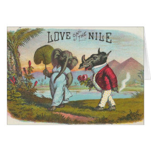 L'Amour Sur Le Nil Vintage Cigar Art Étiquette