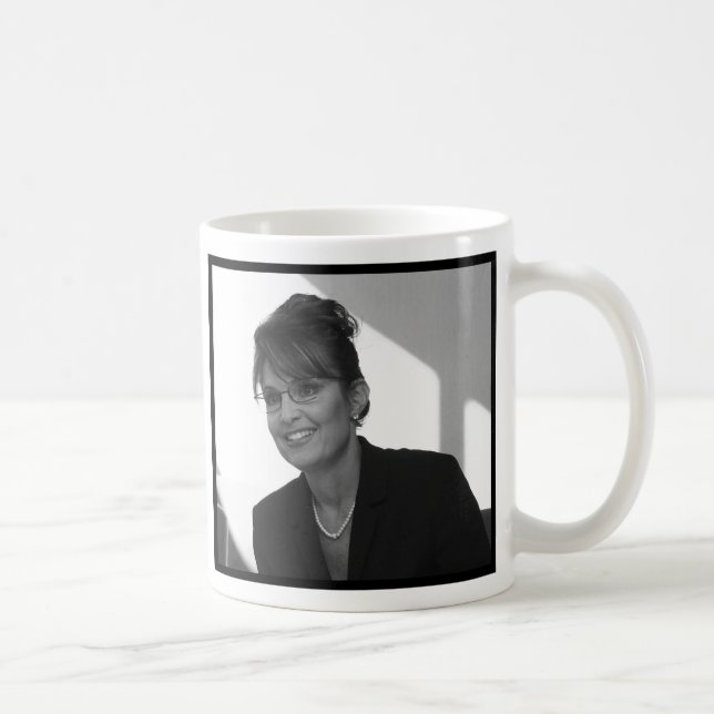 L'amoureux de l'Amérique - tasse de Sarah Palin (Droite)