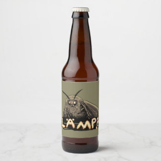 Lamp? Moth Meme Bierflaschenetikett