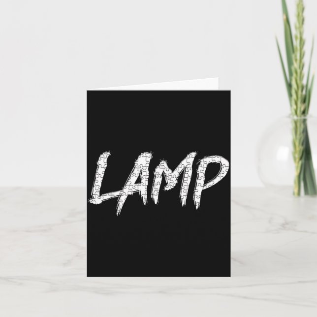 Lamp Moth Meme Karte (Vorderseite)