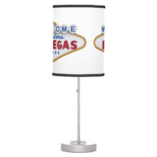 Lampe design cool bienvenue à las vegas