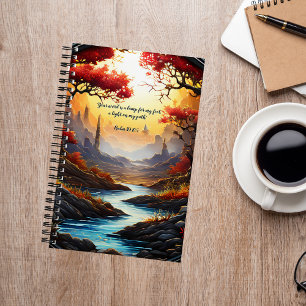 Lampe für meine Füße Journal mit Jesus Notizbuch
