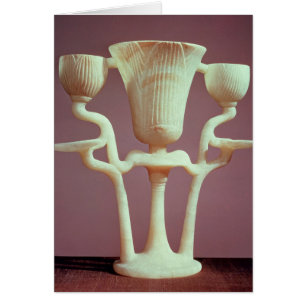 Lampe in Form von drei Lotos-Blumen