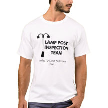Lampen-Posten-Inspektionsteam (mit