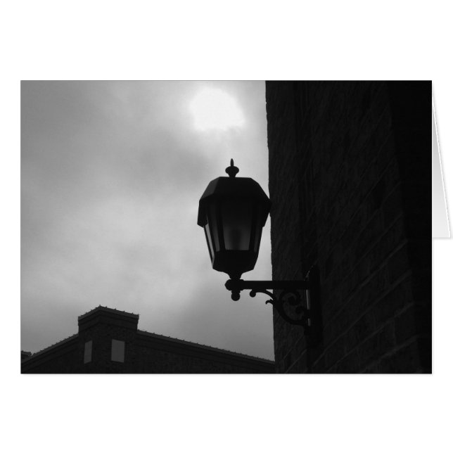 Lampenlicht, Karte (Vorderseite (Horizontal))