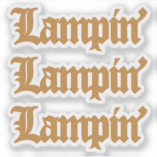 Lampin Aufkleber (Vorderseite)