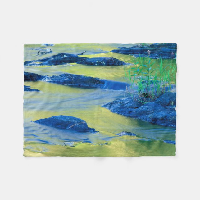 Lamprey River | New Hampshire Fleecedecke (Vorderseite (Horizontal))