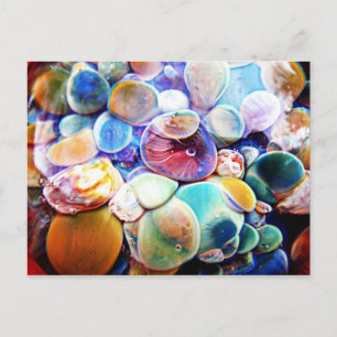 Lampwork Boro Glas Unterwasser-Wasserkarte Postkarte