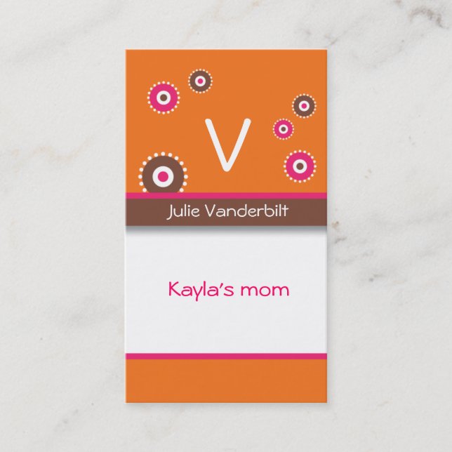 L'amusement entoure la carte de maman (Devant)