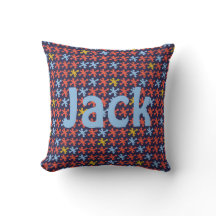 L'amusement met sur cric le rétro coussin moderne