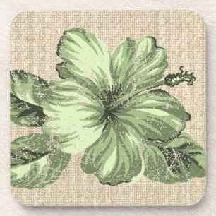 Lanai Hibiskus Hawaiian Cork-gestützte Untersetzer