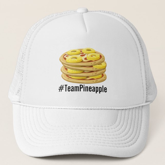 L'ananas appartient sur le casquette de pizza (Devant)