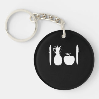 L'ananas Apple de stylo parquent la manie