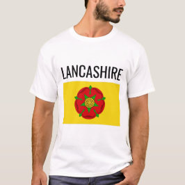 Lancashire // English Landkreis Flag T-Shirt