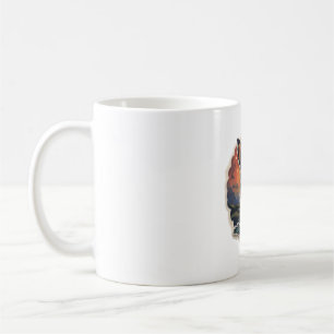 Lancashire Heeler bei Sonnenuntergang Kaffeetasse