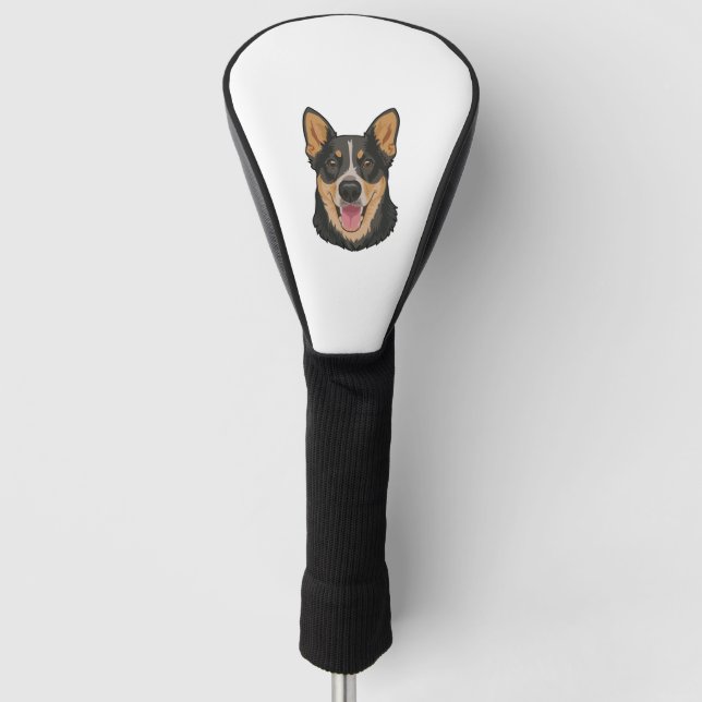 Lancashire Heeler Cuteness Classic T - Shirt Golf Headcover (Vorderseite)